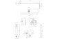 Duschsystem Omnires Y, Unterputz, 2 wyjścia wody, Kopfbrause 25cm, Handbrause 1-Funktions-, grafit