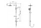 Duschsystem Omnires Darling Chrom Kopfbrause 20cm, Höhe 88-114cm- sanitbuy.pl