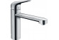 Küchenarmatur Hansgrohe Zesis M33 1jet Eco, stehend, Höhe 214mm, Auslauf 220mm, Chrom