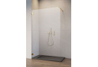 Tür Dusch- walk-in Radaway Essenza Pro 8 Gold, 50x200cm, Glas transparent, profil golden