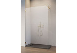 Tür Dusch- walk-in Radaway Essenza Pro 8 Gold, 60x200cm, Glas transparent, profil golden