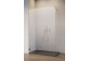 Tür Schiebe- walk-in Radaway Furo, rechts, mit Wand, 160x200cm, Glas transparent, profil Chrom