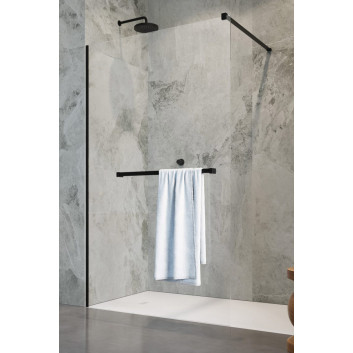 Tür Dusch- walk-in Radaway Essenza Pro White, 160x200cm, Glas transparent, weißes Profil