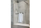 Tür Dusch- walk-in Radaway Essenza Pro White, 160x200cm, Glas transparent, weißes Profil