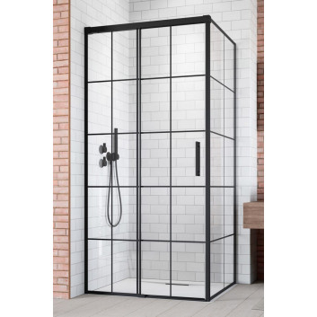 Tür Kabine prysznicowej Radaway Idea Gold KDJ, links, 100cm, Schiebe-, Glas transparent, profil golden