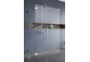 Seitenwand S1 100 rechts Radaway Idea Black KDJ Factory, przejrzysta, 1000x2000mm, profil schwarz