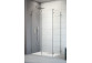 Front Kabine prysznicowej Radaway Arta KDS I, lewy, 140x200cm, Glas transparent, profil Chrome+