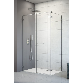 Front Kabine prysznicowej Radaway Arta KDS I, lewy, 140x200cm, Glas transparent, profil Chrome+