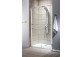 Tür Dusch- für die Nische Radaway Nes 8 Black DWB 90, rechts, Falt-, Glas transparent, 900x2000mm, schwarz profil