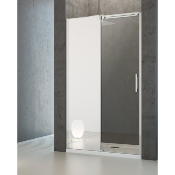 Tür Dusch- für die Nische Radaway Espera DWJ 140, links, Schiebe-, Glas transparent, 1400x2000mm, profil Chrom