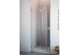 Tür Dusch- für die Nische Radaway Carena DWJ 120, links, 1193-1205mm, Glas transparent, profil Chrom