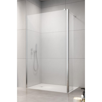 Tür Dusch- für die Nische Radaway Carena DWB 90, links, 893-905mm, Glas transparent, profil Chrom