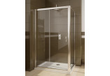 Seitenwand S 100 für die Kabinen prysznicowych Radaway Evo DW, 1000x2000mm, Glas transparent, profil Chrom