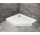 Duschwanne fünfeck lewy mit Verkleidung Radaway Doros PT E Compact 100x90cm weiß