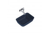Aufsatzwaschtisch Elita Reni, 46x33cm, ohne Überlauf, navy blue matt