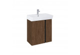 Set Hängeschrank z umywalką Elita Skye, 60cm, 2 Tür, wallnuss lincoln