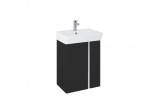 Set Hängeschrank z umywalką Elita Skye, 50cm, 2 Tür, schwarz matt