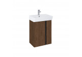 Set Hängeschrank z umywalką Elita Skye, 50cm, 2 Tür, wallnuss lincoln