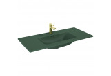 Waschtisch mit unterschrank Elita Skappa 100, 101.5 x 46.6 cm, z Überlauf, Hahnloch, forest green matt