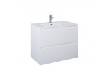 Schrank Unterbau- Elita Split, 80cm, 2 szuflady, weiß matt
