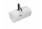 Waschtisch Rea Mery Aufsatz rechteckig 50,5x25 cm, weiß