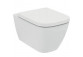 Becken WC Ideal Standard Tesi 53,5x36,5cm hängend bezrantowa weiß + Sitz Ideal Standard Tesi mit Softclosing - sanitbuy.pl