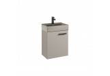 Set Hängeschrank z umywalką Elita Tiny, 45cm, 1 Tür, fume matt