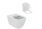 Becken WC Ideal Standard i.life B Rimless, 54x35,5cm hängend bezrantowa weiß + Sitz Ideal Standard i.life B, mit Softclosing 