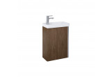 Set Hängeschrank z umywalką Elita Spring, 45cm, 1 Tür, wallnuss lincoln