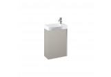 Set Hängeschrank z umywalką Elita Summer, 45cm, 1 Tür, fume matt