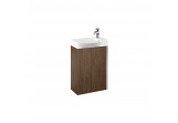Set Hängeschrank z umywalką Elita Summer, 45cm, 1 Tür, wallnuss lincoln
