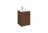 Set Schrank z umywalką Elita Qubo Plus, 40cm, 1 Tür, wallnuss lincoln