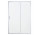 Tür Dusch- für die Nische Oltens Fulla, 120x195cm, Glas transparent, profil Chrom