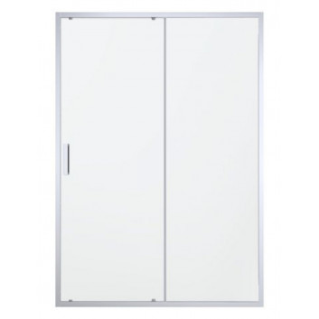 Tür Dusch- für die Nische Oltens Fulla, 120x195cm, Glas transparent, profil Chrom