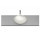 Aufsatzwaschtisch Roca Ohtake, 38x38cm, ohne Überlauf, FINECERAMIC, Perlen-