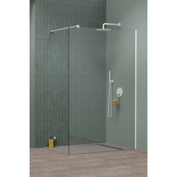 Duschkabine Walk-In Radaway Modo New Gold II 50, Glas transparent, 50x200cm, profil golden