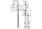Küchenarmatur Hansgrohe Talis M54, Einhebel-, Höhe 435mm, herausziehbarer Auslauf, 1jet, sBox, Chrom