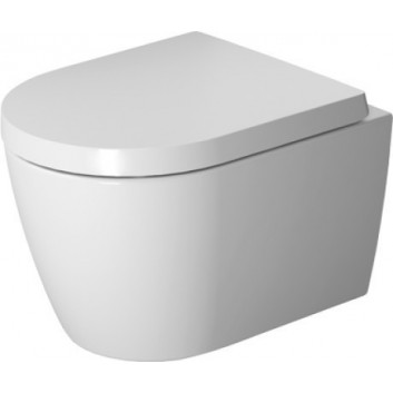 Miska WC wisząca Compact Duravit Rimless, biała, 48 x 36 cm, powłoka HygieneGlaze- sanitbuy.pl