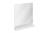Spiegel proste Ravak 10° 550, mit Ablage, weiß