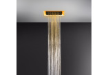 Rosette wykończeniowa Gessi Afilo do systemu prysznicowego 300x300 mm - Brushed Brass PVD