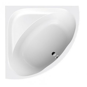 Eck-badewanne Sanplast Prestige III Acryl- 140x140 cm, symmetrisch - weiß