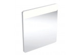 Geberit Option Square Podświetlane Spiegel, B40cm, H80cm, T3.2cm, Beleuchtung u góry, Aluminium szczotkowane