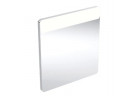 Geberit Option Square Podświetlane Spiegel, 70x65cm, Beleuchtung u góry, Aluminium szczotkowane