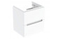 Geberit Modo Schrank pod umywalkę kompaktową, B49cm, H55cm, T39.5cm, mit zwei Schubladen, weiß