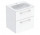 Geberit Selnova Square Set szafki pod umywalkę, z dwiema szufladami, 60x65.2x50.2cm, weiß, z umywalką meblową, cienki rant, z Überlauf, mit Hahnloch