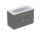 Geberit Selnova Square Set szafki pod umywalkę, z dwiema szufladami, 100x65.2x50.2cm, lava, z umywalką meblową, cienki rant, z Überlauf, mit Hahnloch