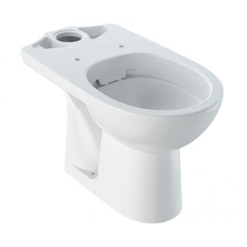 Geberit Selnova Stehend Becken WC do spłuczki nasadzanej, Tiefspül-, B36cm, H39cm, T67cm, Abfluss poziomy