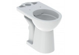 Geberit Selnova Comfort Stehend Becken WC do spłuczki nasadzanej, Tiefspül-, 35.5x65.5cm, podwyższona, Abfluss poziomy, Rimfree