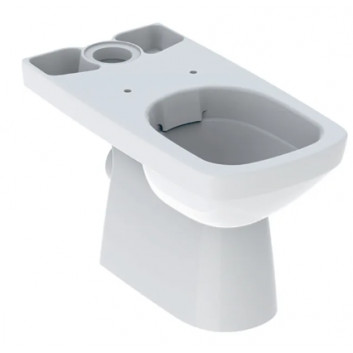 Geberit Selnova Stehend Becken WC do spłuczki nasadzanej, Tiefspül-, B36cm, H39cm, T67cm, Abfluss pionowy