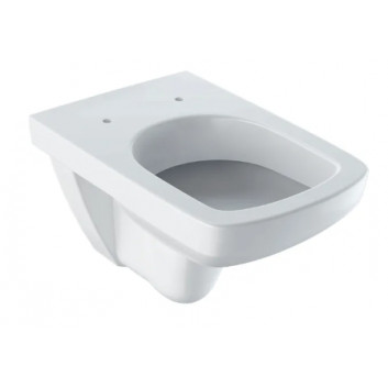 Geberit Selnova Compact Hängend Becken WC, Tiefspül-, B35.5cm, H34cm, T48cm, kurz, Rimfree